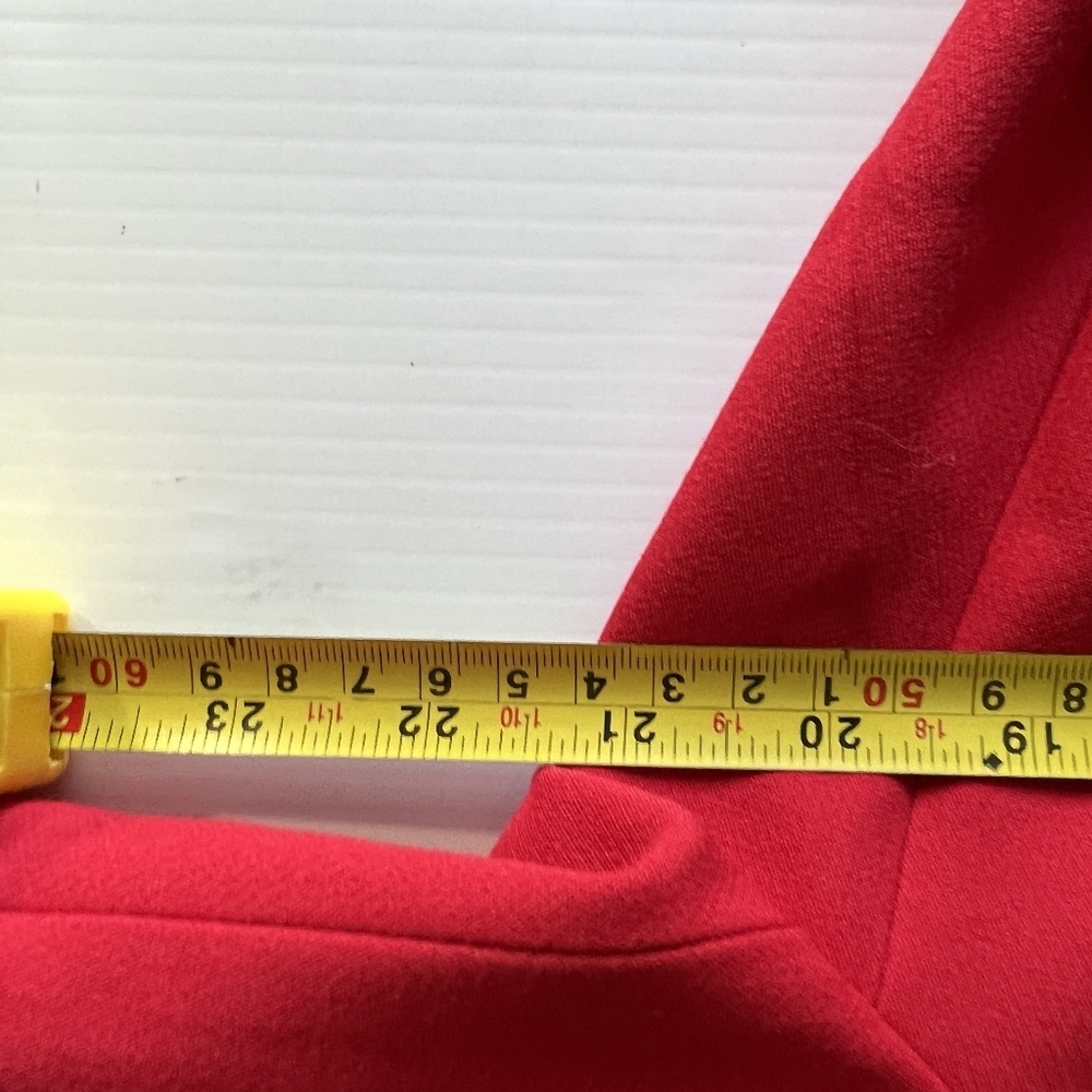 ZARA SS22  RED BLAZER ROUND NECK BELTED JEWEL BUTTONS. 2382/940 - Picture 4 of 4